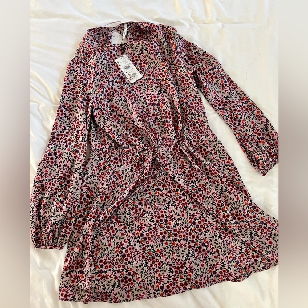 Long-sleeve NWT dress.